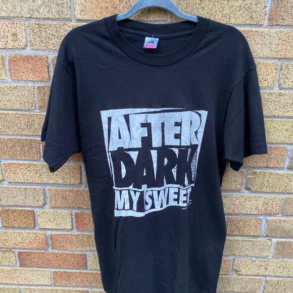 Vintage 1990 After Dark My Sweet Movie Promo T Shirt Large Black Avenue Pictures - Picture 4 of 7